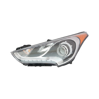 Pacific Best® - Driver Side Replacement Headlight (CAPA Certified)
