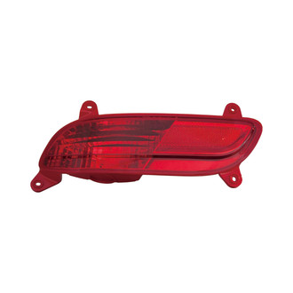 Pacific Best® - Rear Driver Side Replacement Fog Light (CAPA Certified)