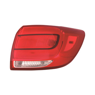 Pacific Best® - Passenger Side Outer Replacement Tail Light (Standard Line)