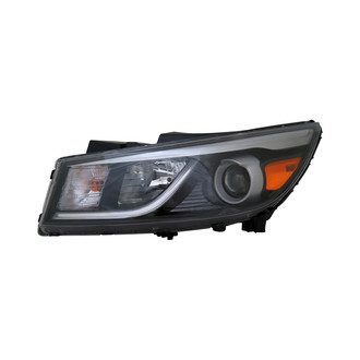 Pacific Best® - Driver Side Replacement Headlight (Standard Line)