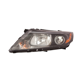 Pacific Best® - Driver Side Replacement Headlight (CAPA Certified)