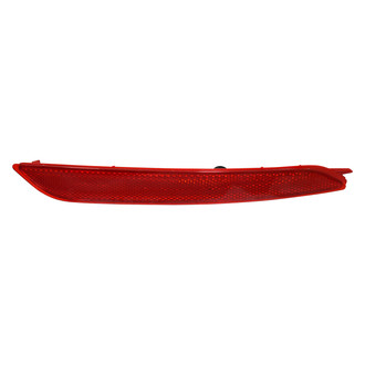 Pacific Best® - Rear Passenger Side Bumper Reflector (CAPA Certified)