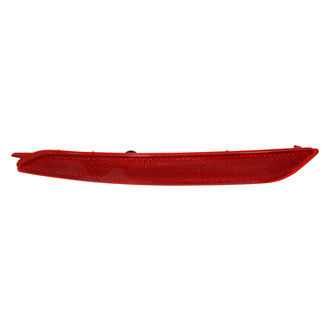 Pacific Best® - Rear Driver Side Bumper Reflector (CAPA Certified)