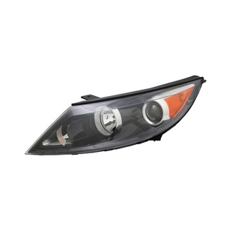Pacific Best® - Driver Side Replacement Headlight (CAPA Certified)