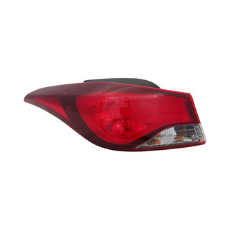 Pacific Best® - Driver Side Outer Replacement Tail Light (Standard Line)