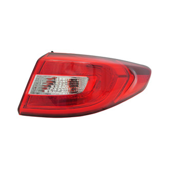 Pacific Best® - Passenger Side Outer Replacement Tail Light (Standard Line)