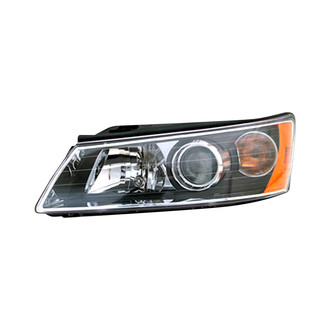 Pacific Best® - Passenger Side Replacement Headlight (Standard Line)
