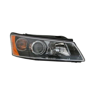 Pacific Best® - Driver Side Replacement Headlight (Standard Line)