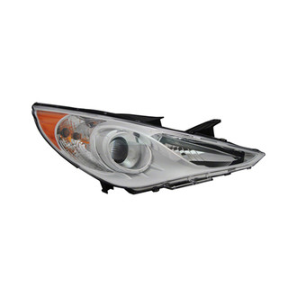 Pacific Best® - Passenger Side Replacement Headlight (Standard Line)