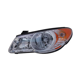 Pacific Best® - Driver Side Replacement Headlight (Standard Line)