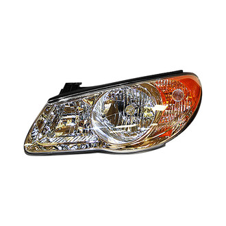 Pacific Best® - Driver Side Replacement Headlight (CAPA Certified)