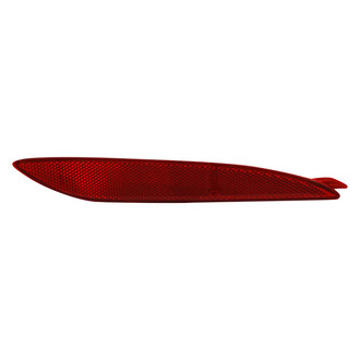Pacific Best® - Rear Driver Side Bumper Reflector (CAPA Certified)