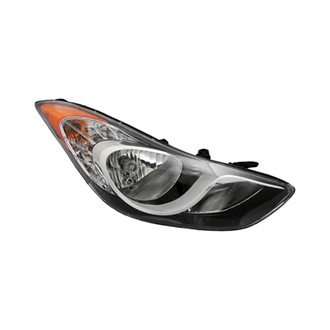 Pacific Best® - Passenger Side Replacement Headlight (CAPA Certified)
