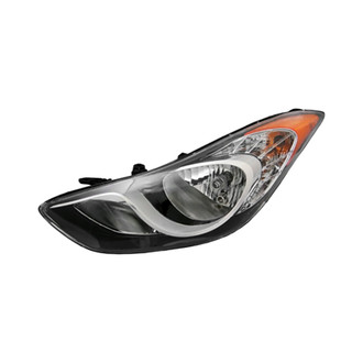 Pacific Best® - Driver Side Replacement Headlight (CAPA Certified)
