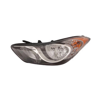 Pacific Best® - Driver Side Replacement Headlight (NSF Certified)