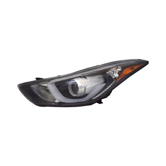 Pacific Best® - Driver Side Replacement Headlight (Standard Line)