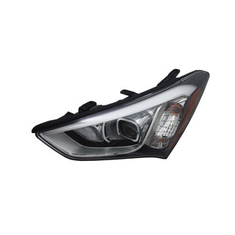 Pacific Best® - Driver Side Replacement Headlight (Standard Line)