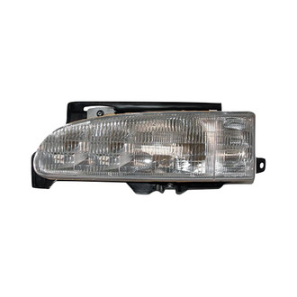 Pacific Best® - Driver Side Replacement Headlight (Standard Line)