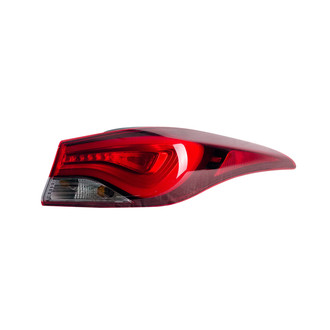 Pacific Best® - Passenger Side Outer Replacement Tail Light (Standard Line)