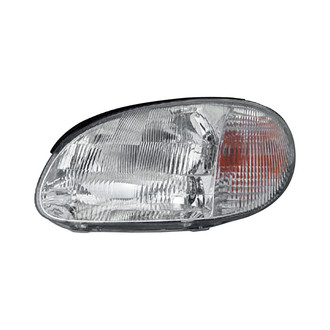 Pacific Best® - Driver Side Replacement Headlight (Standard Line)