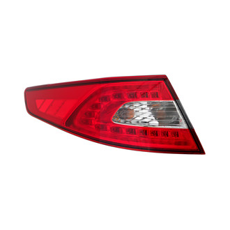 Pacific Best® - Driver Side Outer Replacement Tail Light (Standard Line)