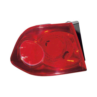 Pacific Best® - Driver Side Outer Replacement Tail Light (Standard Line)