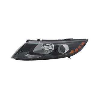 Pacific Best® - Driver Side Replacement Headlight (CAPA Certified)