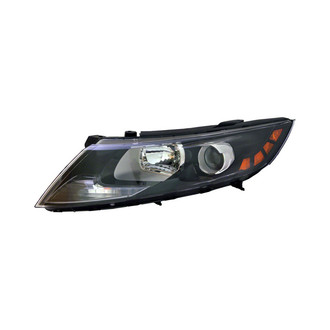 Pacific Best® - Driver Side Replacement Headlight (CAPA Certified)
