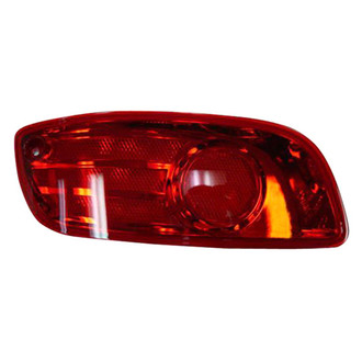 Pacific Best® - Rear Passenger Side Bumper Reflector (CAPA Certified)