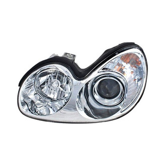 Pacific Best® - Driver Side Replacement Headlight (CAPA Certified)