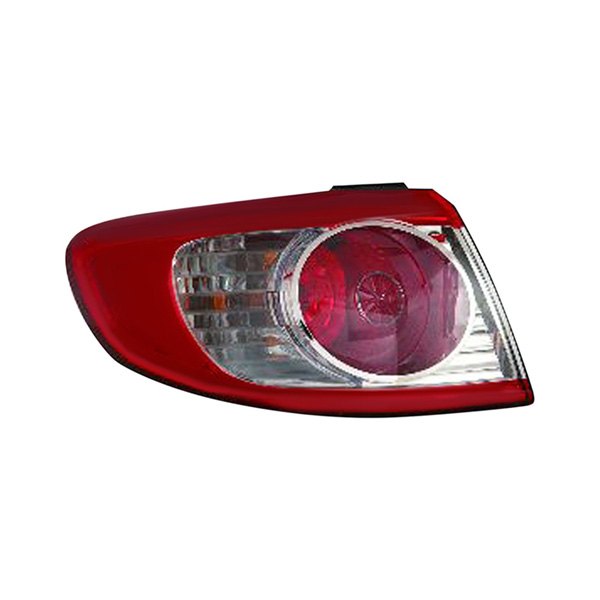 Pacific Best® - Driver Side Outer Replacement Tail Light, Hyundai Santa Fe