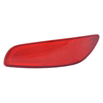 Pacific Best® - Rear Passenger Side Bumper Reflector (CAPA Certified)