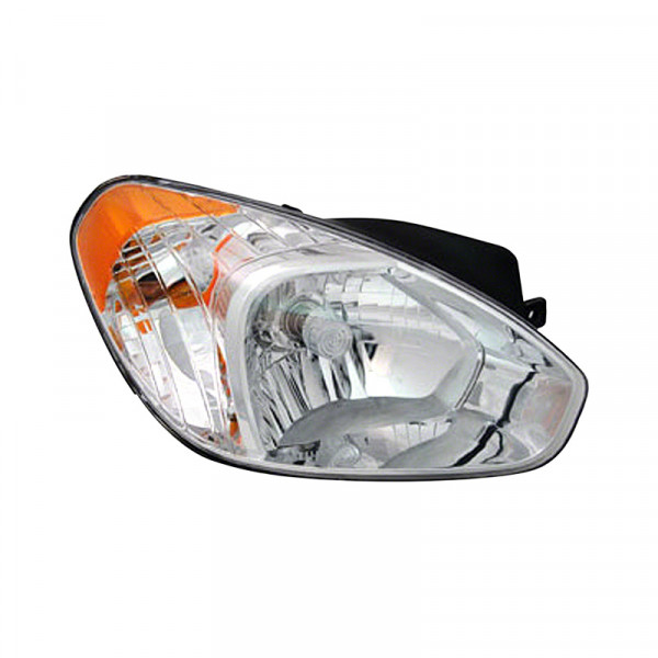 Pacific Best® Hyundai Accent with Factory Halogen Headlights 2007