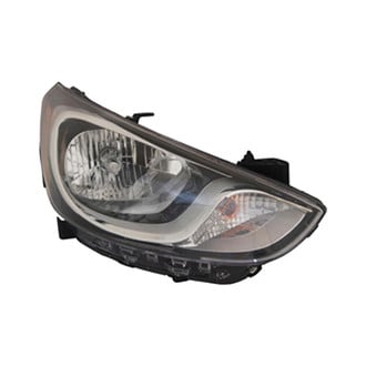 Pacific Best® - Passenger Side Replacement Headlight (Standard Line)