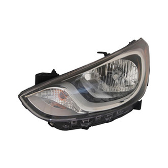 Pacific Best® - Driver Side Replacement Headlight (CAPA Certified)