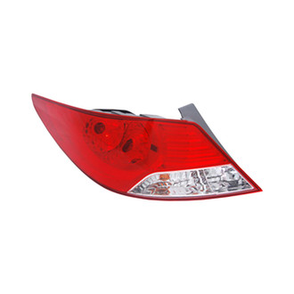 Pacific Best® - Driver Side Replacement Tail Light (CAPA Certified)
