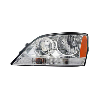 Pacific Best® - Driver Side Replacement Headlight (Standard Line)