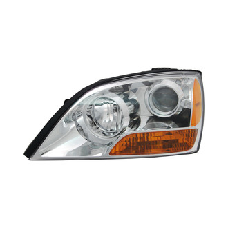 Pacific Best® - Driver Side Replacement Headlight (Standard Line)