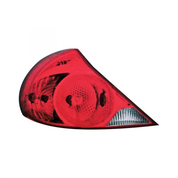 Pacific Best® - Driver Side Outer Replacement Tail Light, Kia Spectra