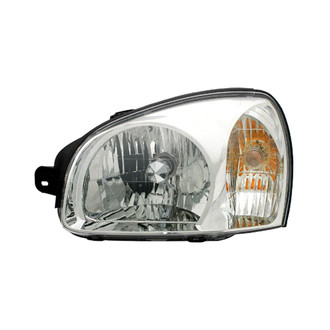 Pacific Best® - Driver Side Replacement Headlight (Standard Line)