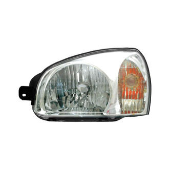 Pacific Best® - Driver Side Replacement Headlight (Standard Line)