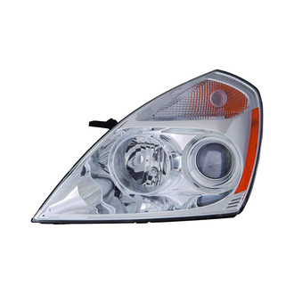 Pacific Best® - Driver Side Replacement Headlight (Standard Line)