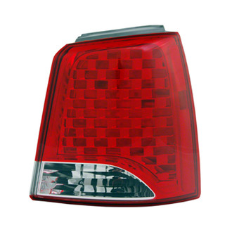 Pacific Best® - Passenger Side Outer Replacement Tail Light (CAPA Certified)