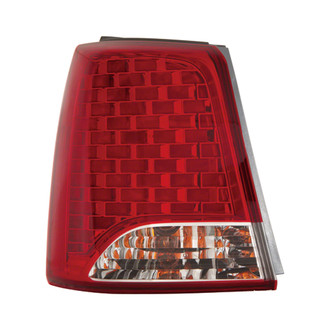 Pacific Best® - Driver Side Outer Replacement Tail Light (CAPA Certified)