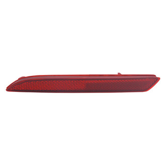 Pacific Best® - Rear Driver Side Bumper Reflector (CAPA Certified)