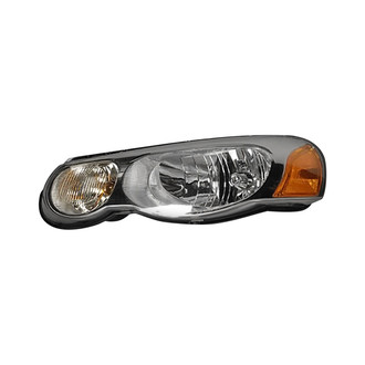 Pacific Best® - Driver Side Replacement Headlight (CAPA Certified)