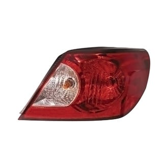 Pacific Best® - Passenger Side Outer Replacement Tail Light (Standard Line)