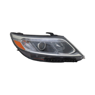 Pacific Best® - Passenger Side Replacement Headlight (CAPA Certified)