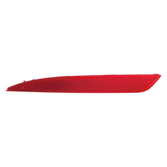 Pacific Best® - Rear Driver Side Bumper Reflector (CAPA Certified)