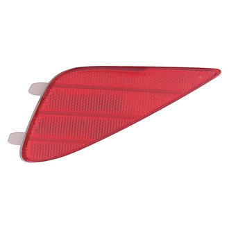 Pacific Best® - Rear Driver Side Bumper Reflector (CAPA Certified)
